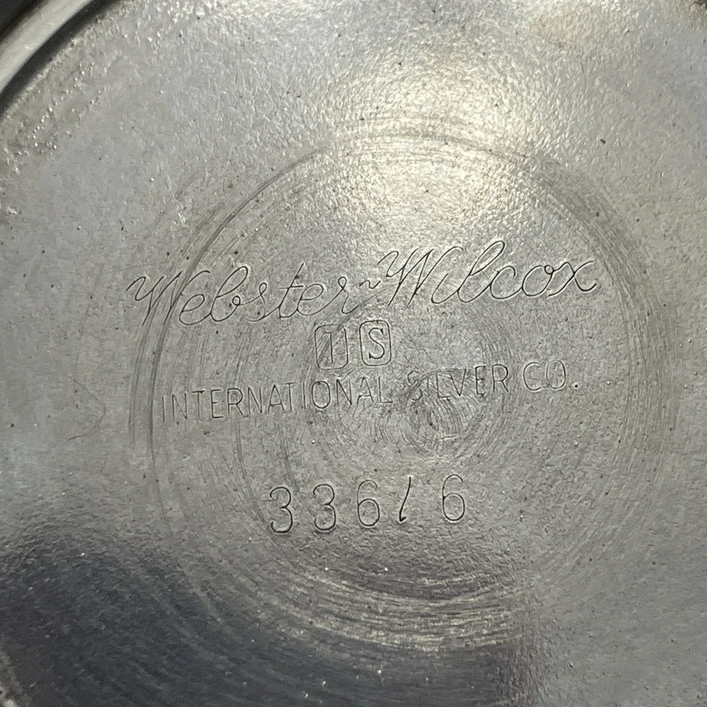 Vtg Webster Wilcox International Silver 6